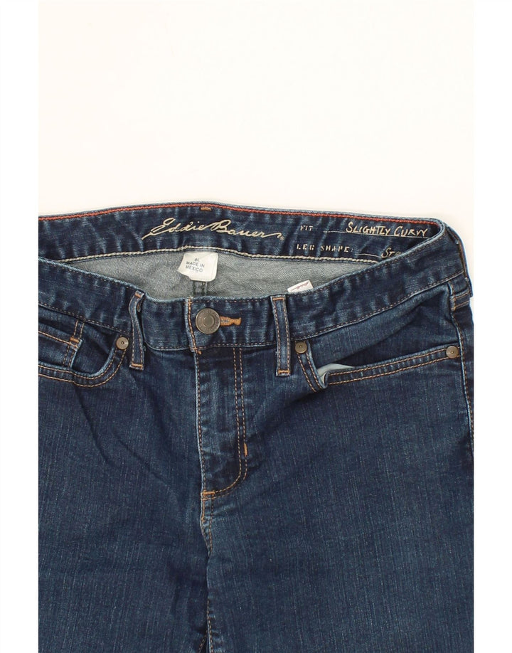 EDDIE BAUER Womens Slightly Curvy Straight Jeans US 6 Medium W30 L34 Blue Vintage Eddie Bauer and Second-Hand Eddie Bauer from Messina Hembry 