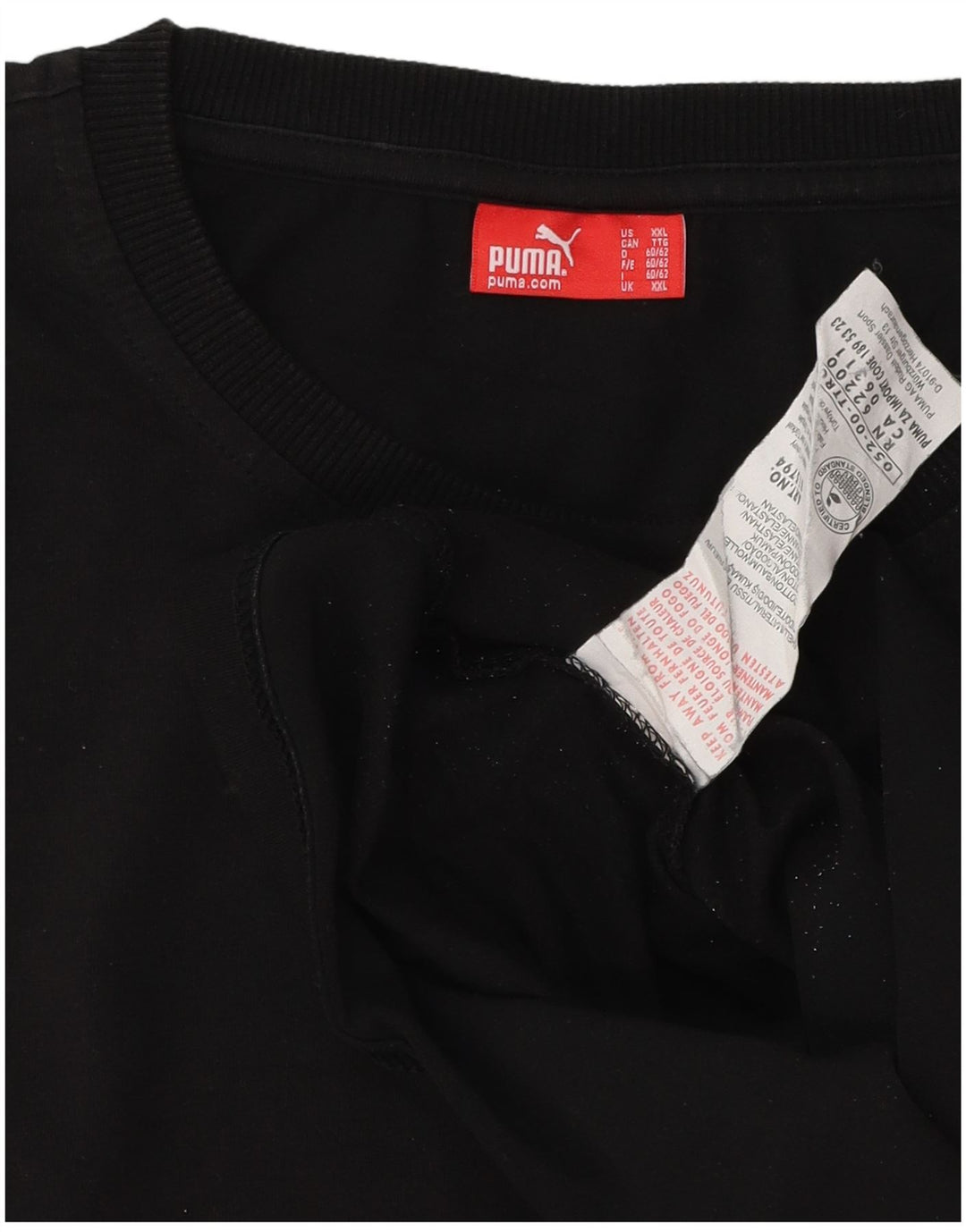 Ανδρικό γιλέκο Puma 2XL μαύρο βαμβακερό