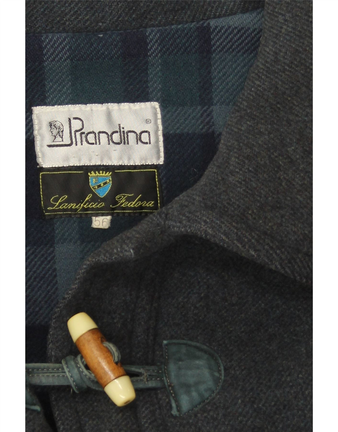 PRANDINA Ανδρικό παλτό Duffle IT 56 3XL Navy Blue