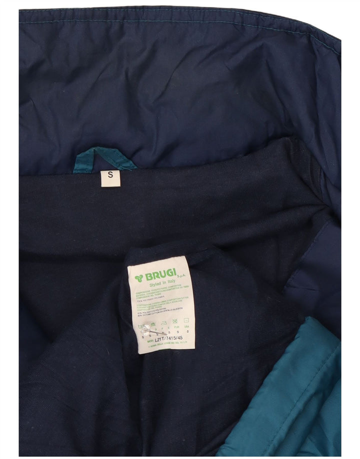 Brugi Ανδρική φόρμα με κουκούλα Top Jacket Μικρό μπλε μπλε χρώματος
