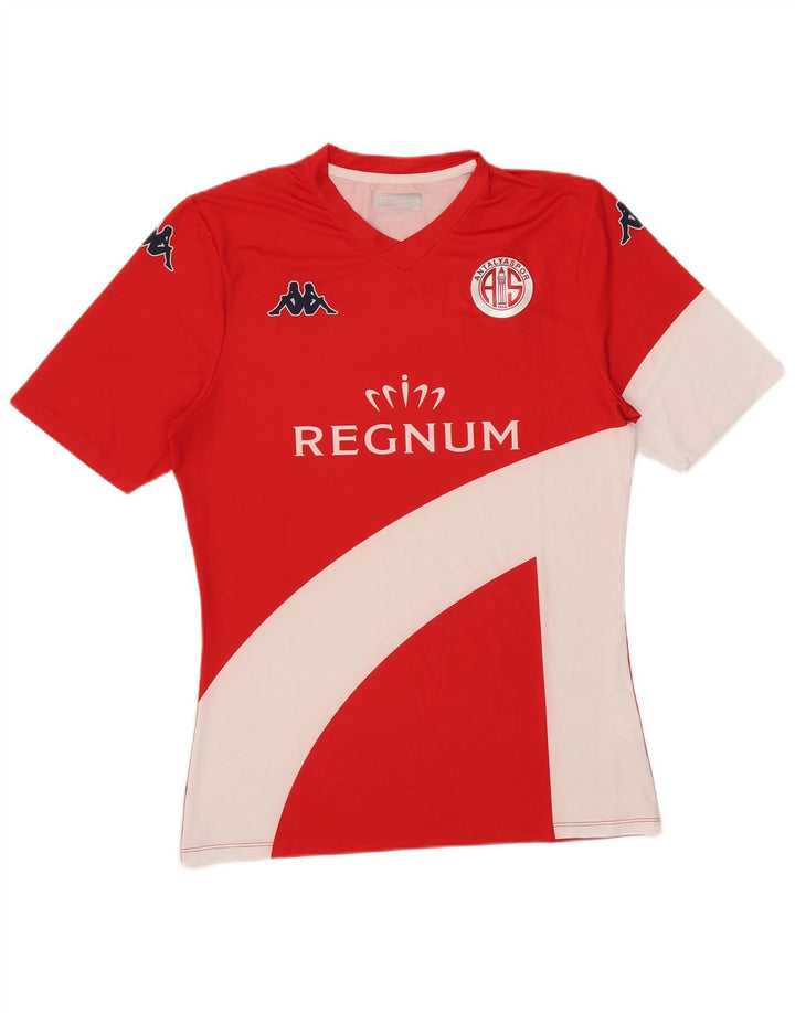 Ανδρικό γραφικό T-Shirt Kappa Top XL Red Colorblock Πολυεστέρας