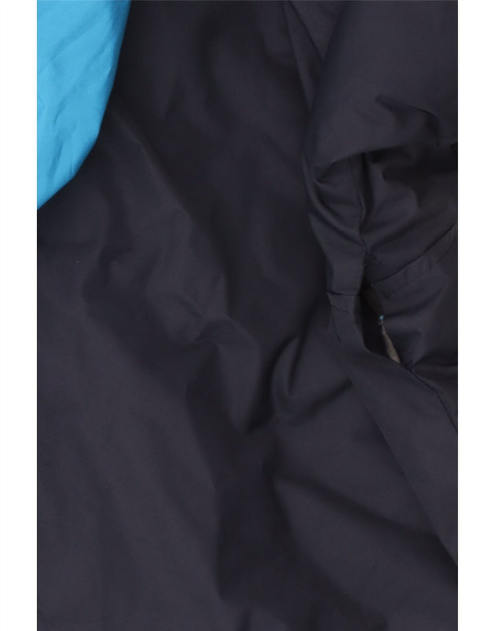 Ανδρικό μπουφάν Kappa γραφικό αντιανεμικό UK 38 Medium Navy Blue Colourblock