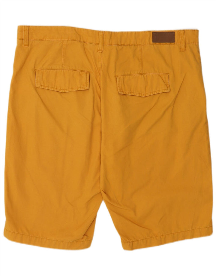 Dack's ανδρικό σορτς Chino με κανονική εφαρμογή IT 52 XL W38 κίτρινο βαμβακερό