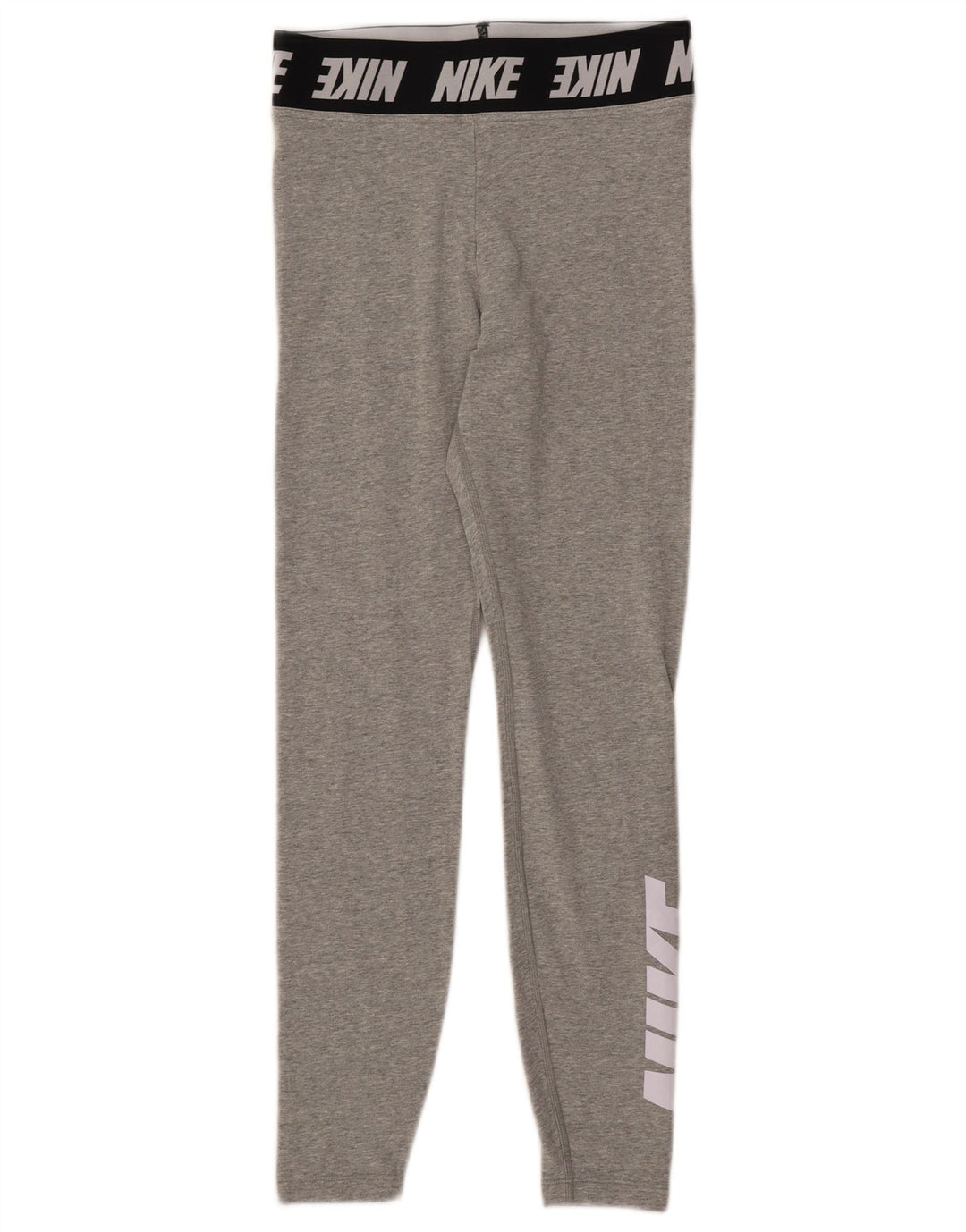 Γυναικεία γραφικά κολάν NIKE UK 8 Small Grey Cotton