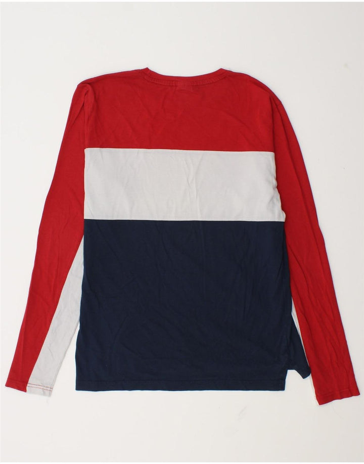 Fila Mens Tennis Graphic Top μακρυμάνικο IT 46 Small πολύχρωμο