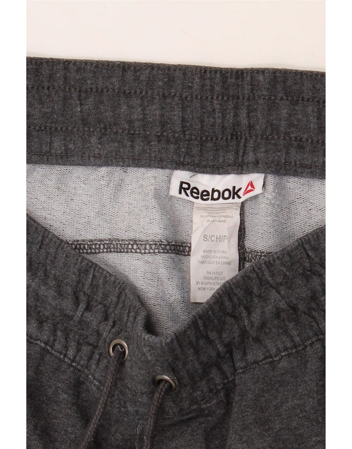 REEBOK Mens Tracksuit Trousers Joggers Small  Grey Cotton Vintage Reebok and Second-Hand Reebok from Messina Hembry 