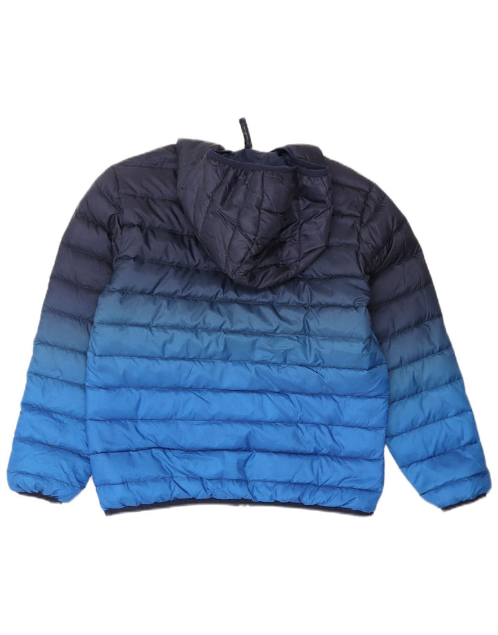 Μπουφάν Eddie Bauer Boys με κουκούλα με επένδυση 10-11 ετών Medium Navy Blue