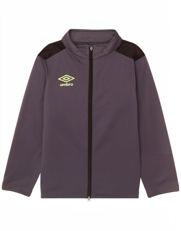 Μπουφάν Umbro Boys Tracksuit Top Jacket 11-12 Years Grey Polyester