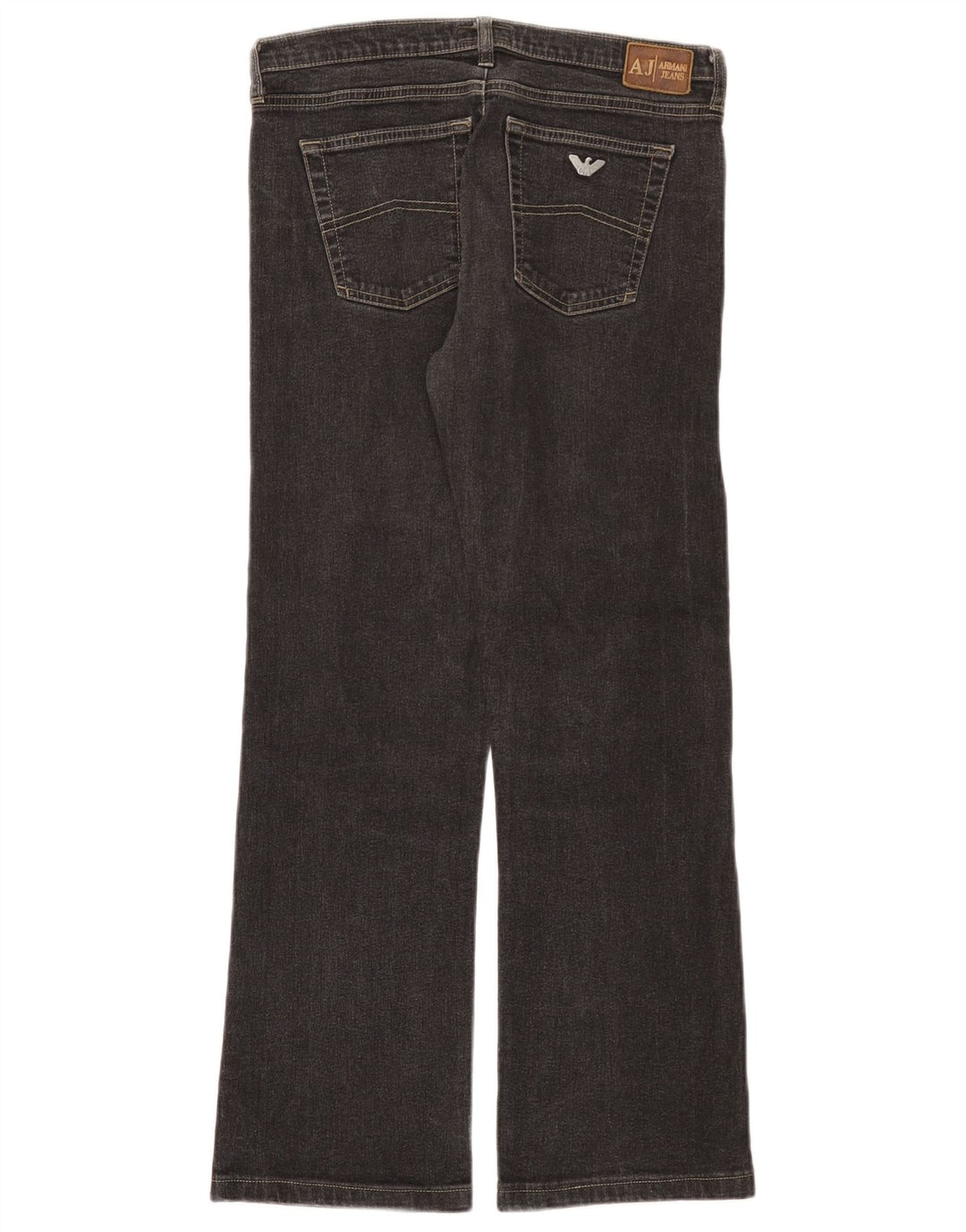 Armani Γυναικείο Bootcut Jeans W29 L28 Μαύρο βαμβακερό