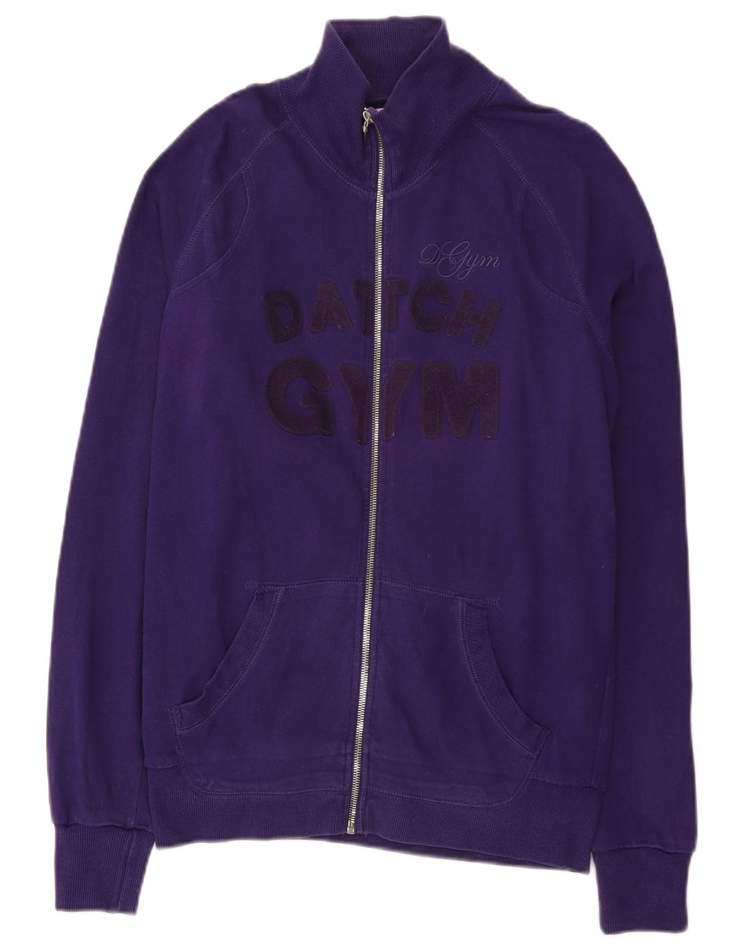 Ανδρική φόρμα γραφικής φόρμας Datch Top Jacket μεγάλο μωβ βαμβακερό