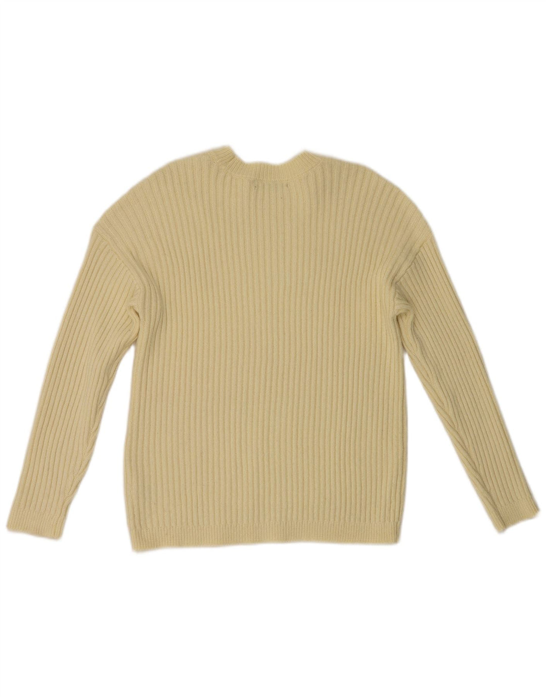 Marks & Spencer Γυναικείο πουλόβερ με λαιμόκοψη UK 14 Medium Yellow