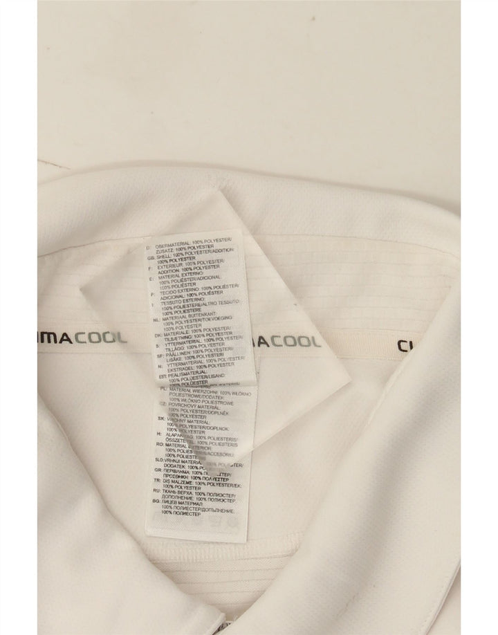 Ανδρικό πουκάμισο Adidas Climacool Polo XL Λευκό πολυεστέρα