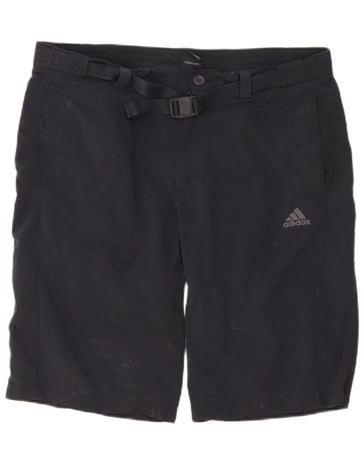 Ανδρικό σορτς Adidas Climalite Chino W38 XL Μαύρο πολυεστέρα