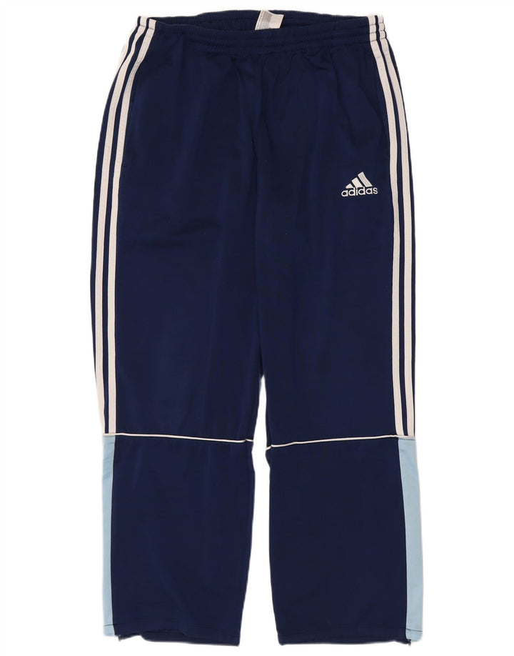 Ανδρική φόρμα ADIDAS UK 40/42 Medium Navy Blue Colorblock Πολυεστέρας