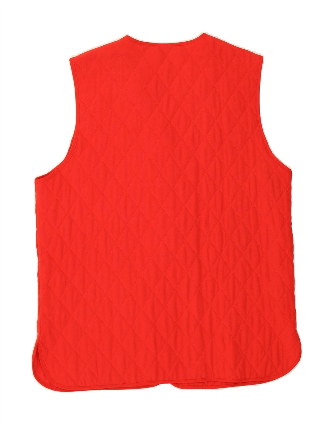 AVITANO Womens Quilted Gilet UK 14 Large Red Vintage Avitano and Second-Hand Avitano from Messina Hembry 
