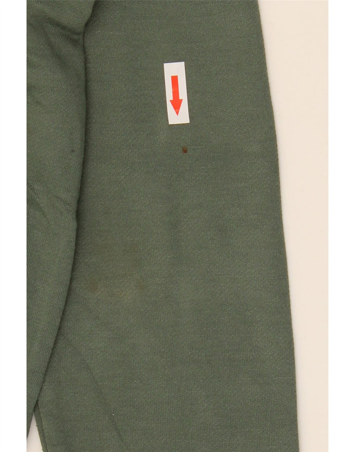 Ανδρικό πουλόβερ NIKE με φερμουάρ Dri Fit Μικρό πράσινο πολυεστέρα