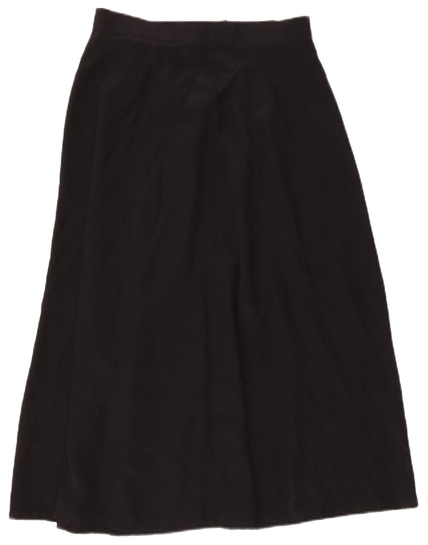 Marella Γυναικεία Wrap Φούστα UK 12 Medium W28 Black Silk