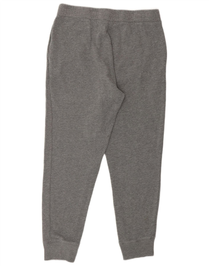 Hollister Γυναικεία αθλητική φόρμα Παντελόνι Joggers UK 14 Medium Grey Cotton