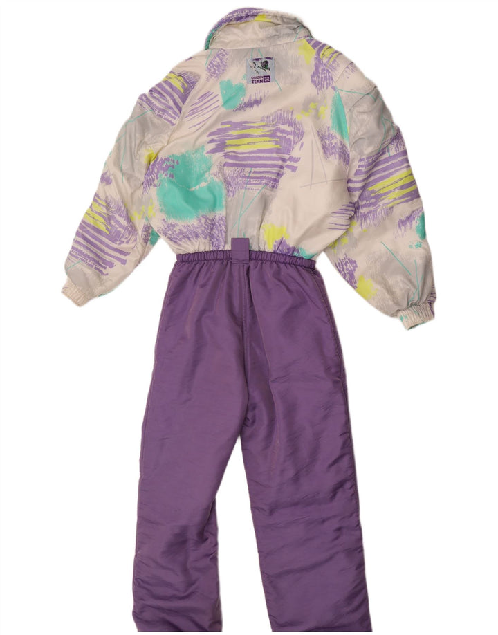 Golden Team γυναικεία φόρμα σκι IT 44 Medium Purple Colourblock Polyamide