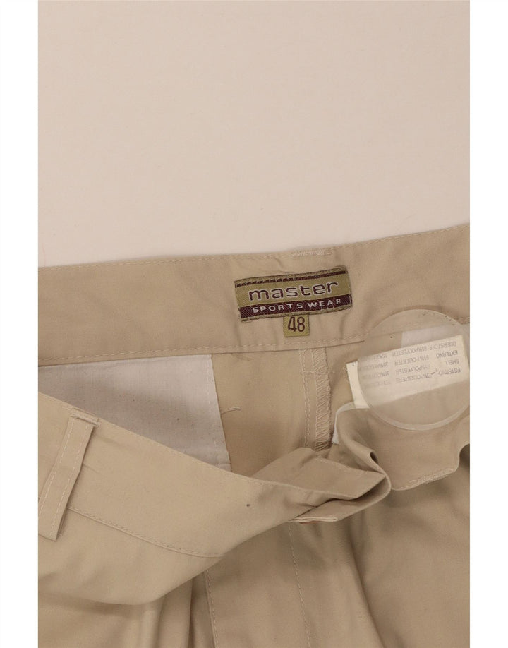 Master Ανδρικό Σορτς Cargo IT 48 Medium W32 L10 Beige Polyester