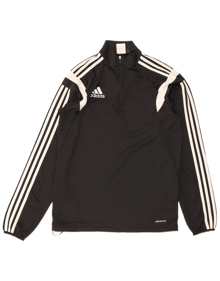 Adidas Ανδρική φόρμα πουλόβερ Climacool Top Small Black Colourblock