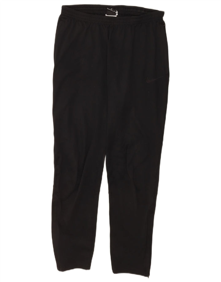 Ανδρικές φόρμες Nike Dri Fit Παντελόνια μεσαίου μαύρου πολυεστέρα