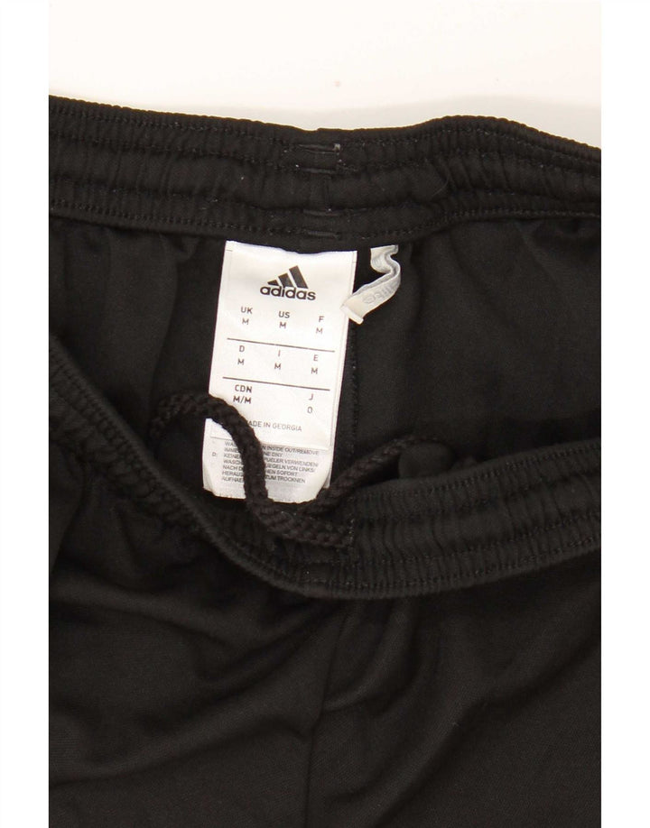 Ανδρικό αθλητικό σορτς Adidas Climalite Graphic, μεσαίο μαύρο πολυεστέρα
