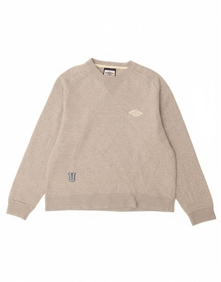 Ανδρικό φούτερ Umbro Jumper UK 35/37 Μικρό Γκρι Βαμβακερό