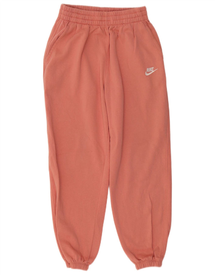 NIKE Κοριτσίστικες φόρμες παντελόνι Joggers 12-13 ετών μεγάλο ροζ βαμβακερό