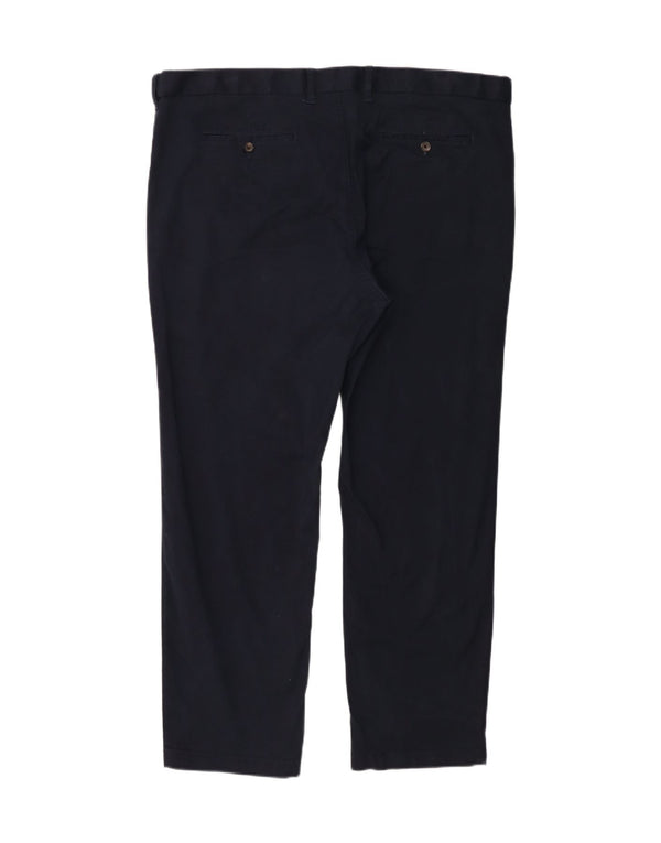 Marks & Spencer Mens Heritage Regular παντελόνι Chino W44 L31 Navy Blue