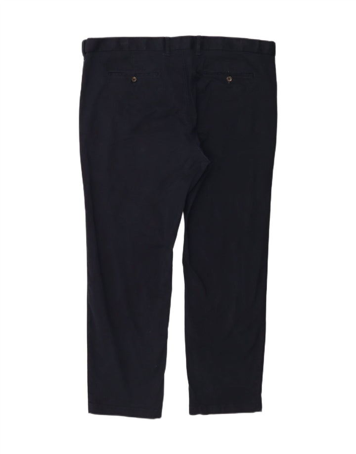 Marks & Spencer Mens Heritage Regular παντελόνι Chino W44 L31 Navy Blue