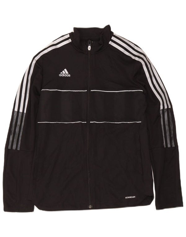 Adidas Γυναικεία φόρμα Aeroready Top Jacket UK 12/14 Medium Black Sports
