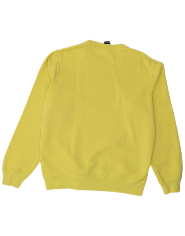 Ανδρικό φούτερ Nike Jumper, μεσαίο κίτρινο βαμβακερό