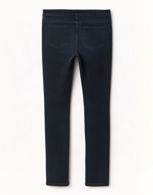 Fat Face Γυναικείο Slim Casual Παντελόνι UK 12 Medium W30 L28 Navy Blue Cotton