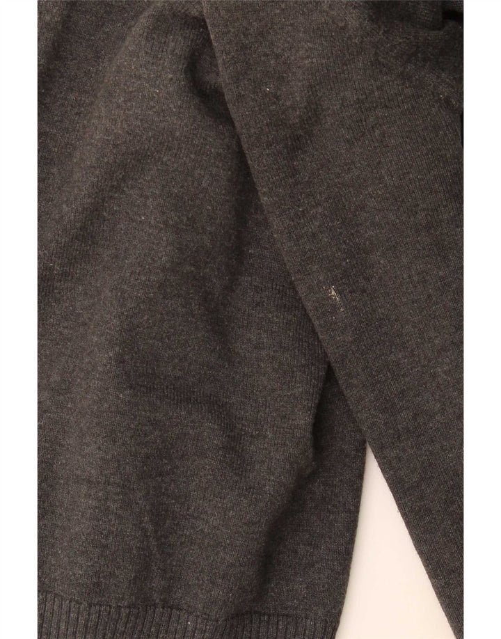Zara Γυναικεία Ζακέτα Crop UK 10 Small Grey