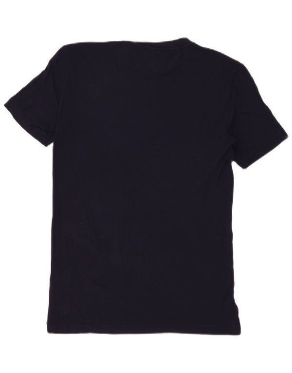 Armani Jeans Ανδρικό T-Shirt Top 2XL Navy Blue Viscose