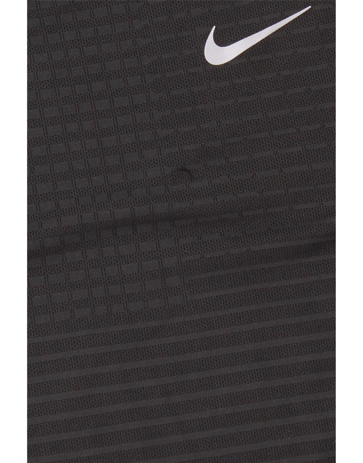 Ανδρικό μπλουζάκι Nike Dri Fit Μπλουζάκι με μεσαίο γκρι pinstripe