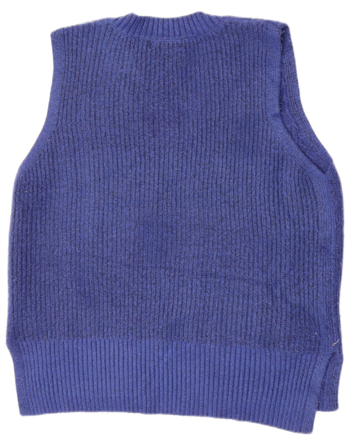 Marks & Spencer Γυναικείο γιλέκο Tank Top UK 16 Large Blue Polyester