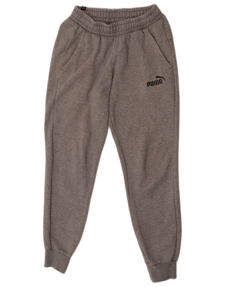 Ανδρική αθλητική φόρμα Puma Παντελόνι Joggers Μικρό βαμβακερό γκρι