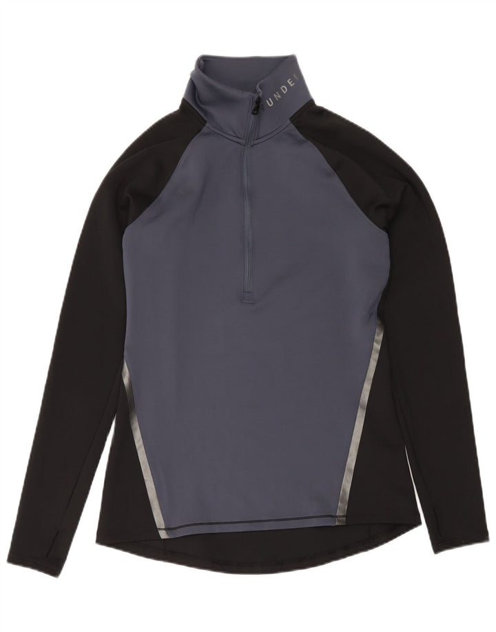Under Armour Γυναικεία φόρμα φόρμας γραφικών πουλόβερ Top UK 12 Medium Black