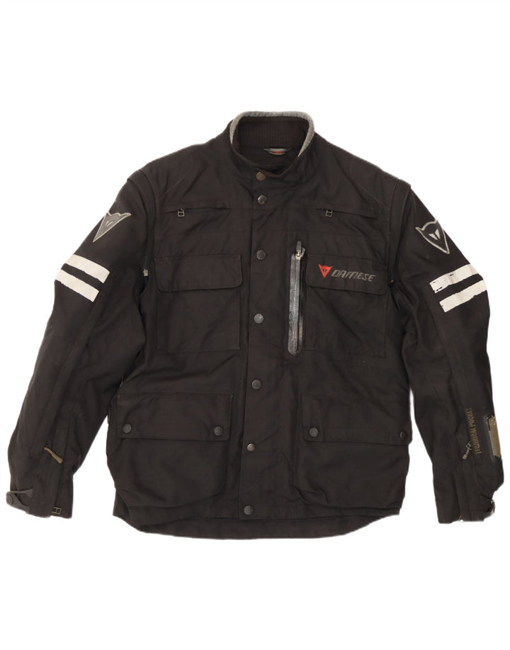Ανδρικό μπουφάν Dainese Moto Racer Bomber Size 50 Medium Black Colourblock