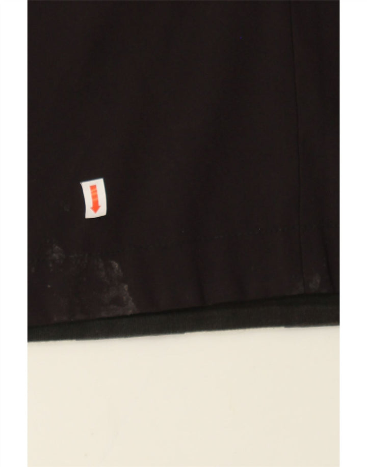 DESIGUAL Womens Graphic Sheath Dress EU 40 Medium Black Floral Vintage Desigual and Second-Hand Desigual from Messina Hembry 