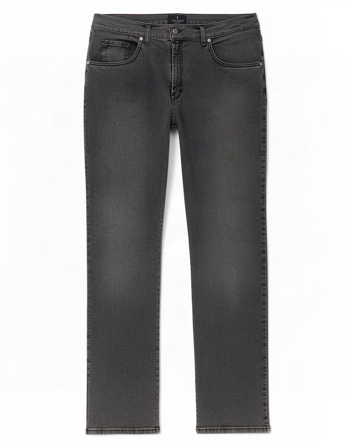 Ανδρικό τζιν Trussardi ίσιο W36 L34 Γκρι βαμβακερό
