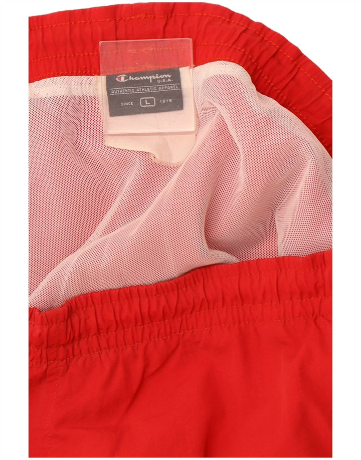 CHAMPION Ανδρικό σορτς κολύμβησης μεγάλο κόκκινο χρώμα