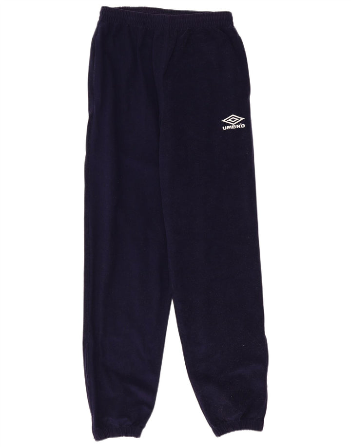 Ανδρική φόρμα βελούδινη UMBRO Παντελόνι Joggers Medium Navy Blue
