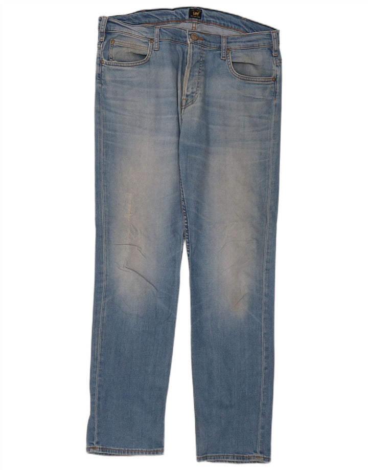 Lee Γυναικείο Straight Jeans W34 L31 Blue