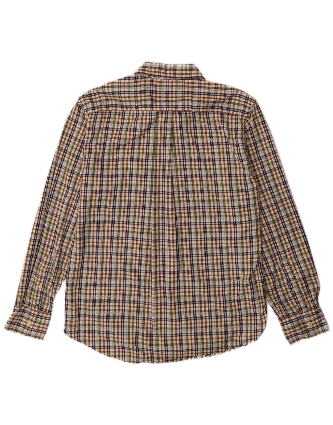 Tommy Hilfiger Ανδρικό φανελένιο πουκάμισο Slim Fit Large πολύχρωμο καρό