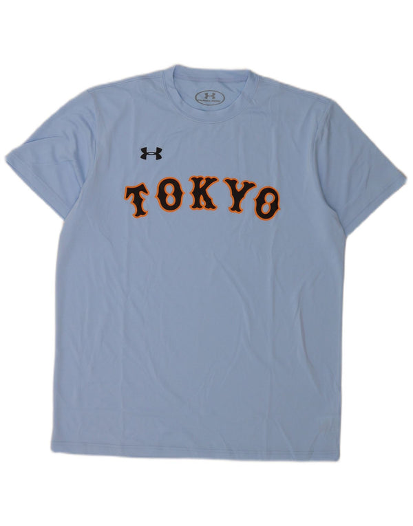 Under Armour Ανδρικό γραφικό T-Shirt Top Large Blue