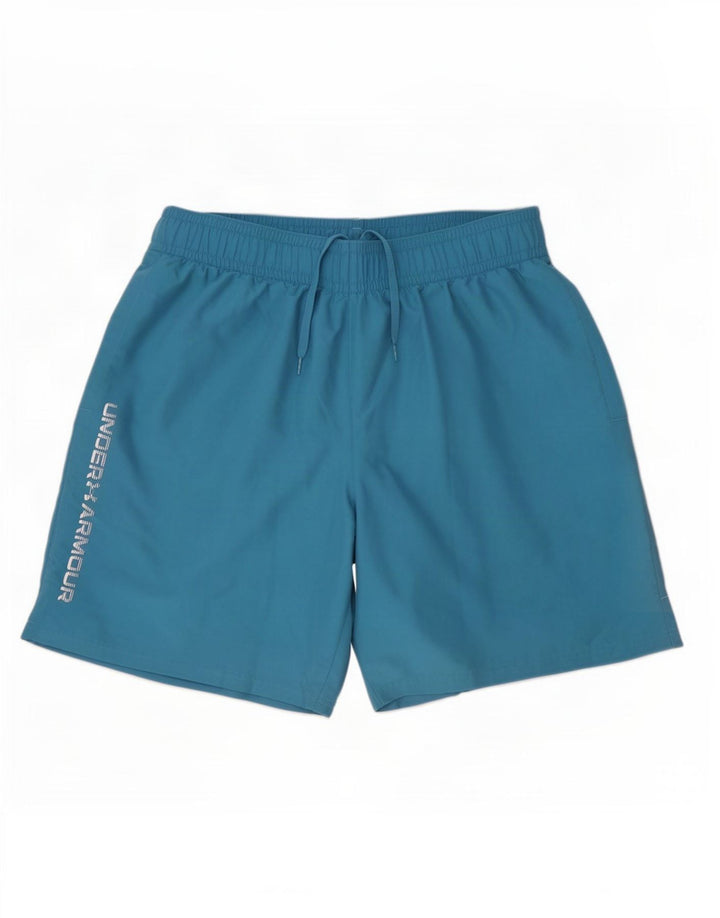 Under Armour Ανδρικό γραφικό αθλητικό σορτς μεγάλο μπλε πολυεστέρα
