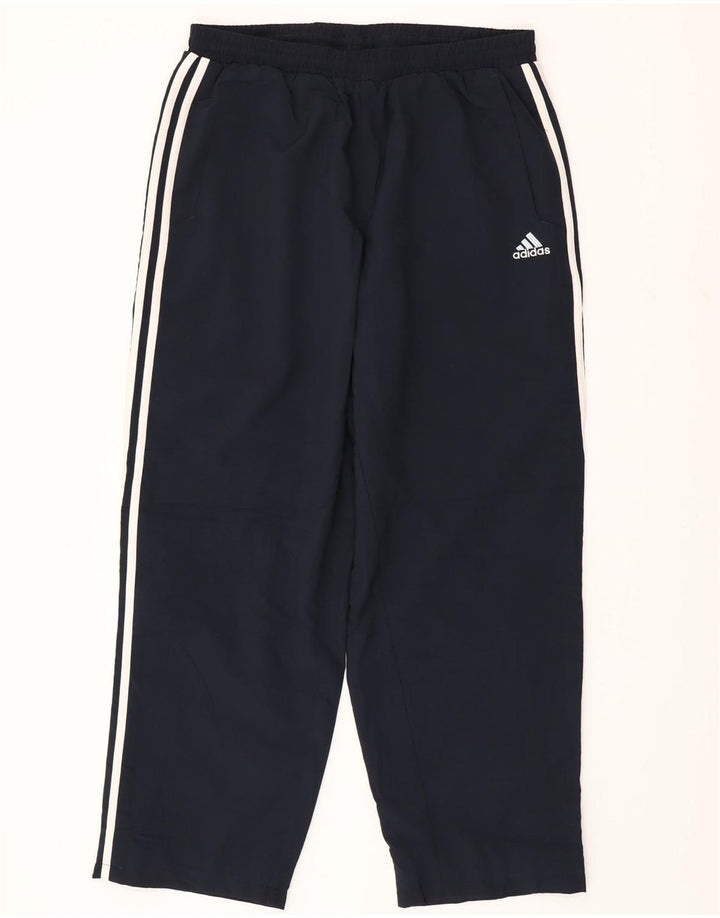 Ανδρική φόρμα ADIDAS Παντελόνι UK 40/42 Medium Navy Blue Polyester